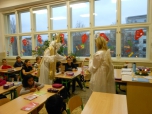Mikuláš,anděl a čert ve 3.B